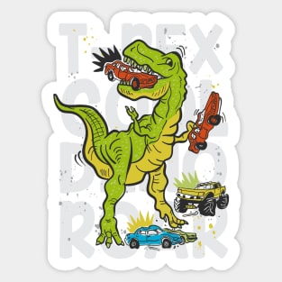 T-Rex Cool Dino Roar Sticker